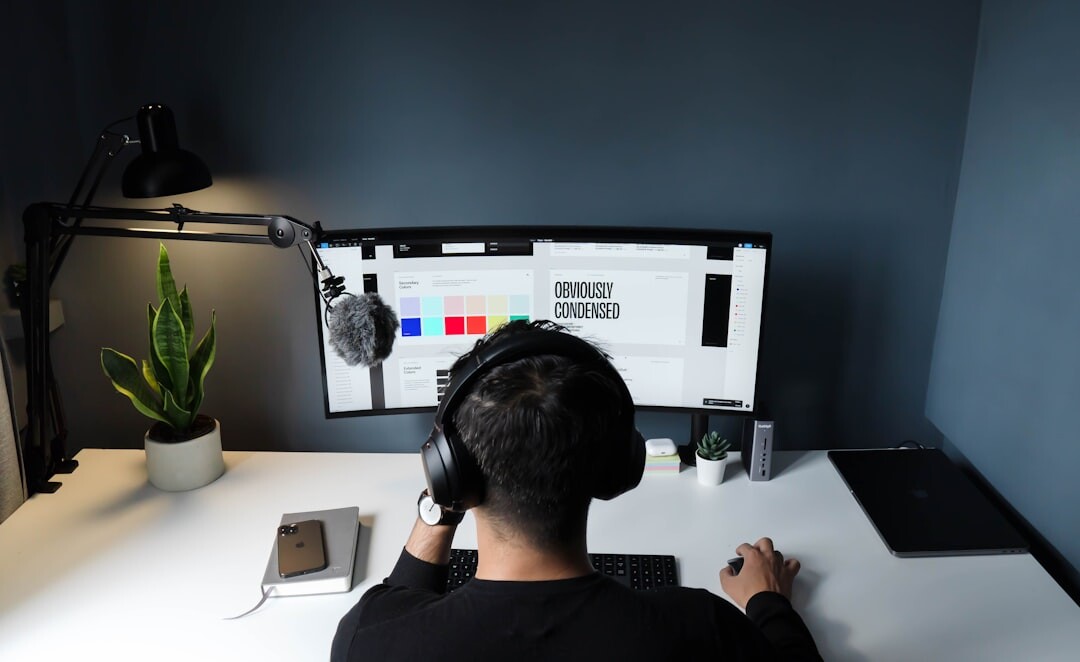 remote work setup