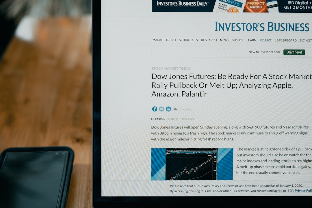 stock market chart