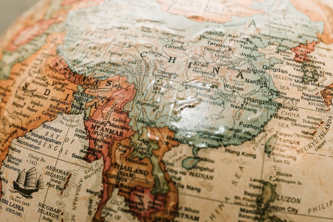 global economy map